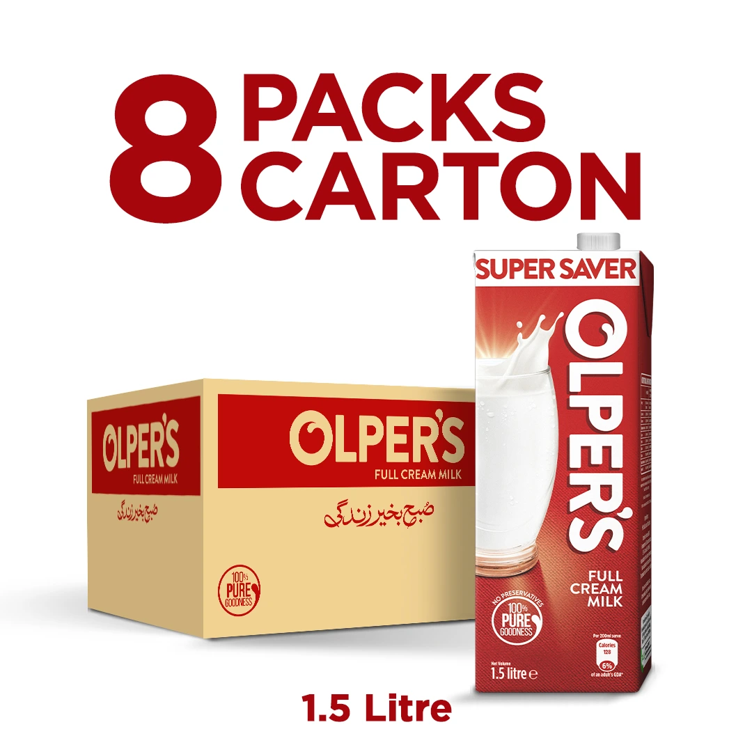 Olpers 1500 ml 8PCs-carton